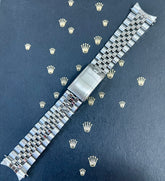 Rolex Datejust 1964 20mm Men's Jubilee Bracelet Steel Crown Band Ref 1601
